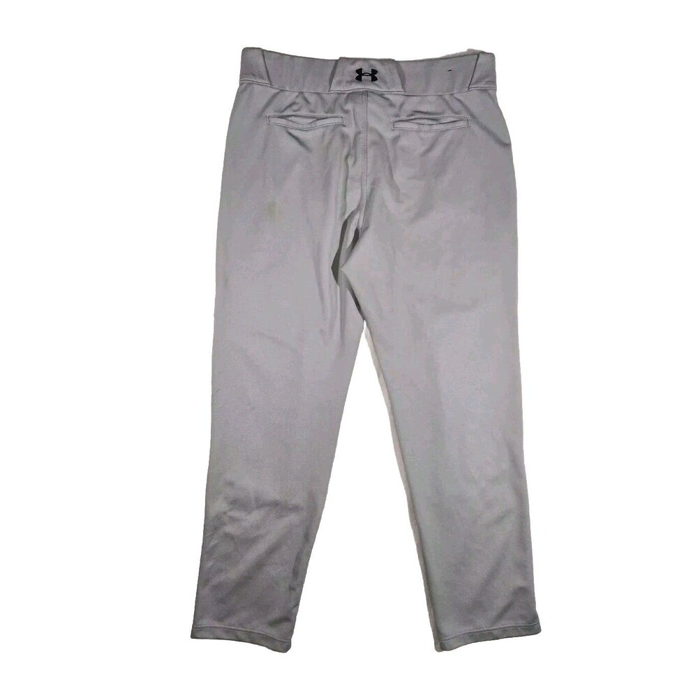 Under Armour Utility Baseball Pants Mens XL Gray 37x32 - Picture 2 of 16